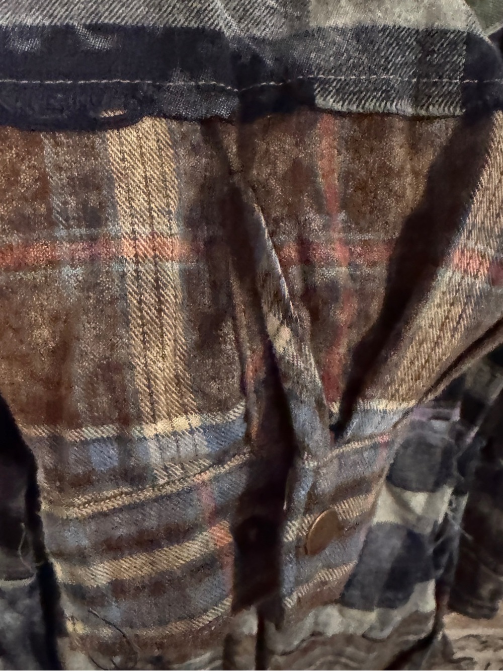 Blue Velvet - Plaid Block Hoodie - Purple Plaid - XL - NWOT - Picture 3 of 11